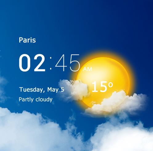 ВЗЛОМ Прозрачные часы и погода v8.02.0 MOD