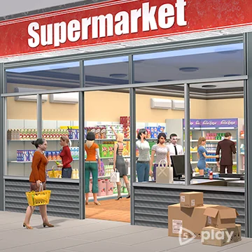 ВЗЛОМ Manage Supermarket Simulator v2.7.13 MOD