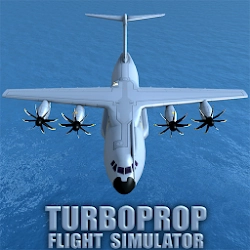 ВЗЛОМ Turboprop Flight Simulator 3D v1.34.1 MOD