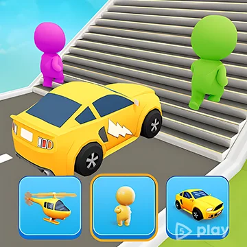 ВЗЛОМ Shape Transforming: Shape Race v1.2.7 MOD