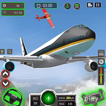 ВЗЛОМ Airplane Game Flight Simulator v1.2.8 MOD
