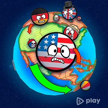 ВЗЛОМ Country Balls: State Takeover v2.0.9 MOD